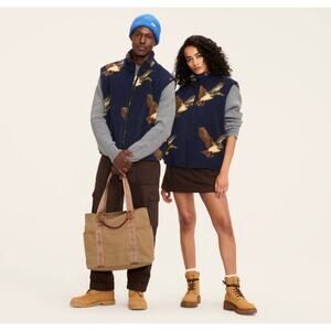 Adult Duck Print Fleece Vest - Woolrich x Target‎ Navy Size 3x